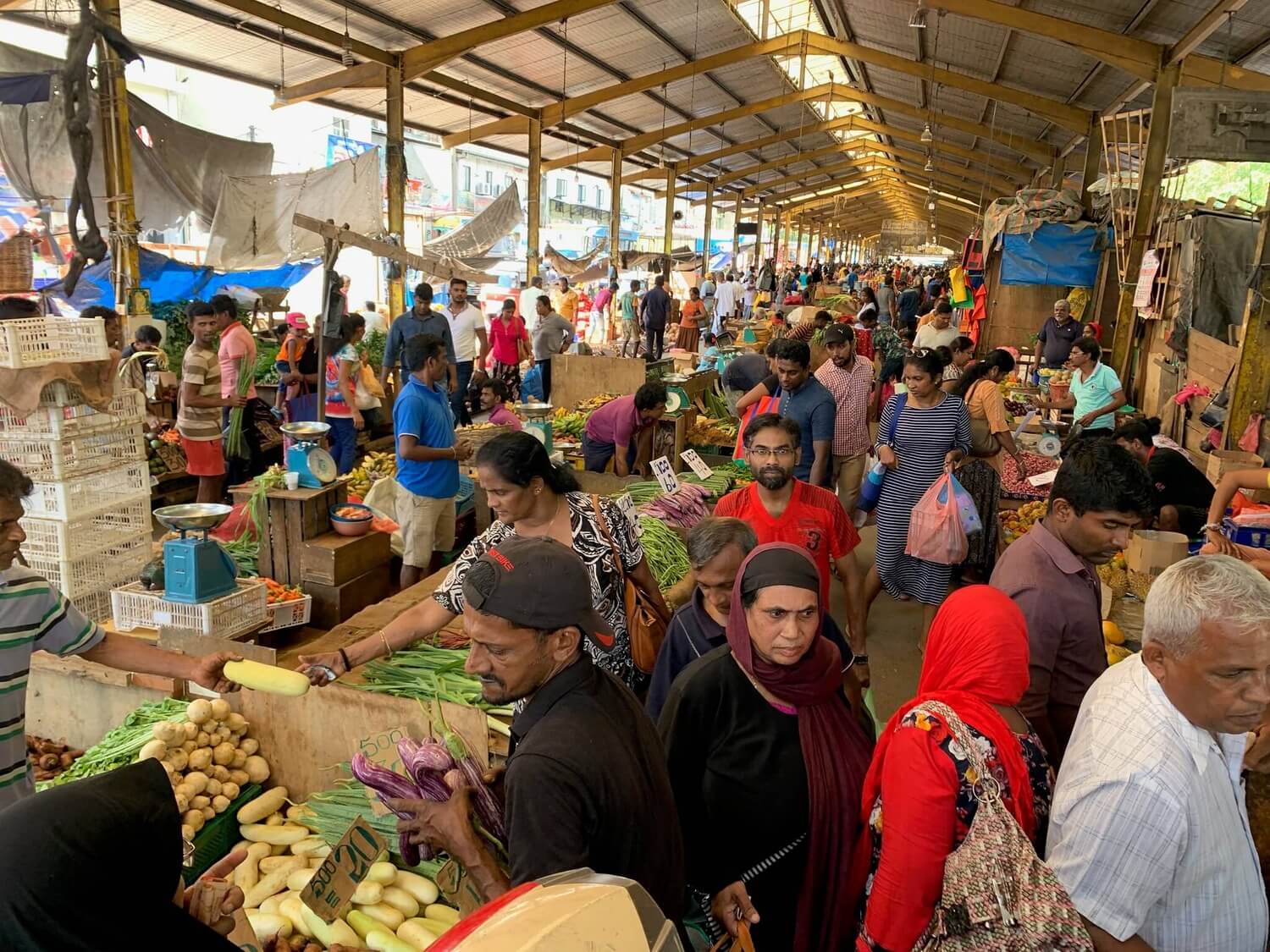 Visiting Pettah Market